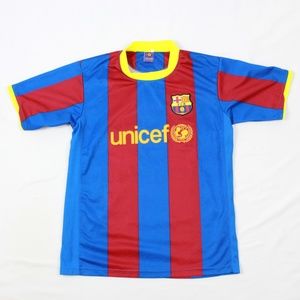 SOLD! - Inter Soccer Men's Jersey FCB 3D Raised Unicef